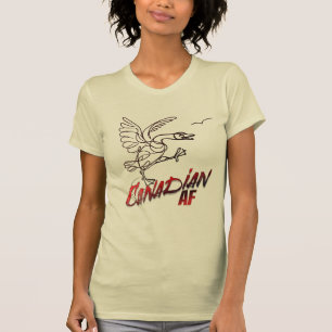 T-shirt Canada en colère Goose Canadian AF