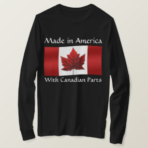 T-shirt Canada États-Unis Chemises Canada États-Unis Drape