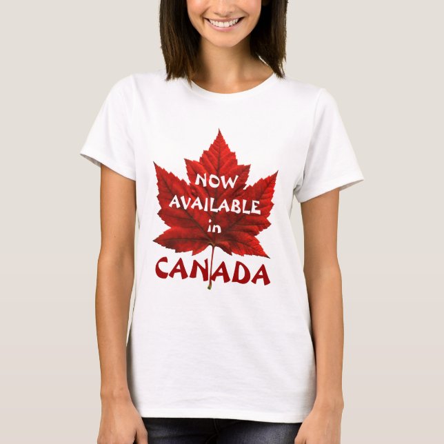T-shirt Canada féminin Fête du Canada amusant (Devant)