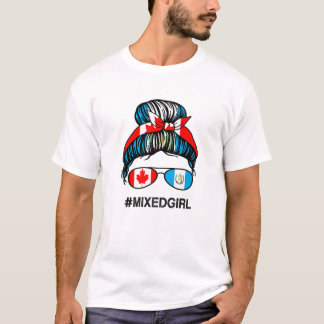 T-shirt Canada Guatemala Drapeau canadien Guatémaltèque Me