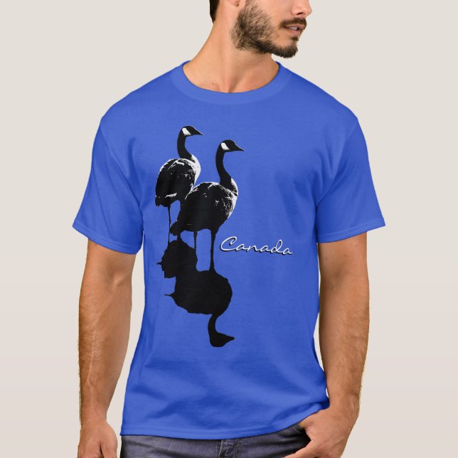 T-shirt Canada Hommes Chemises Souvenirs Canada Oi (Devant)