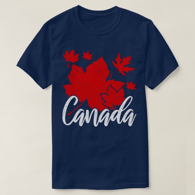 T-shirt Canada Lover Canadian Maple Leaf Canada 1 (Design devant)