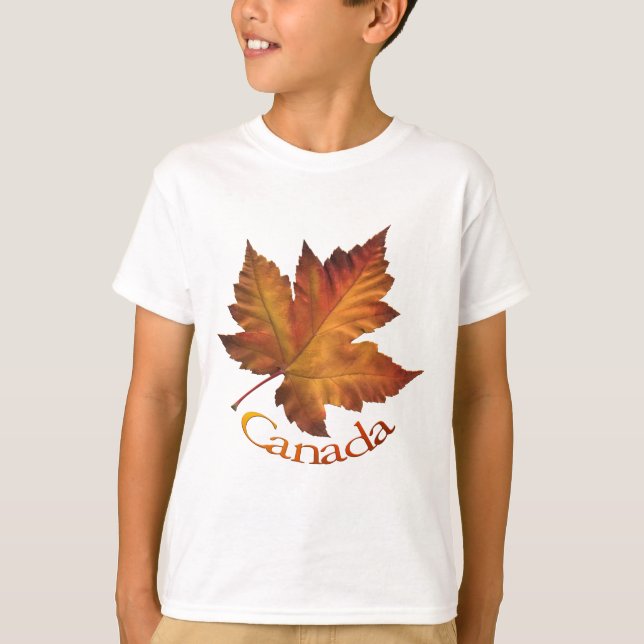 T-shirt Canada Maple Leaf Le souvenir Sweatshirt du Canada (Devant)