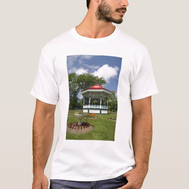 T-shirt Canada, Nouvelle-Écosse, Halifax, Jardins publics. (Devant)