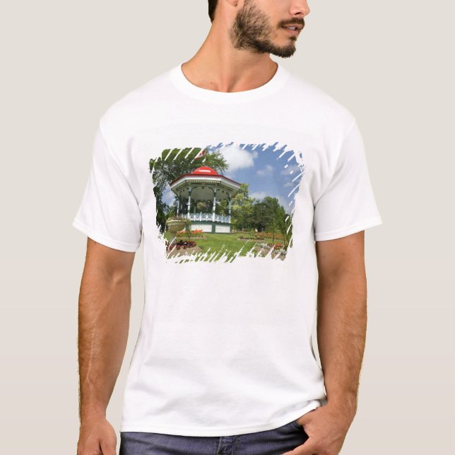 T-shirt Canada, Nouvelle-Écosse, Halifax, Jardins publics. (Devant)