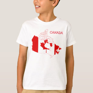 T-shirt Canada pour enfant personnalisable