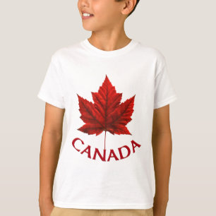 T-shirt Canada pour enfants Chemises Canada Souven