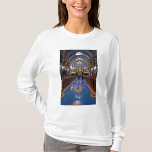 T-shirt Canada, Québec, Montréal. Intérieur de Notre 3
