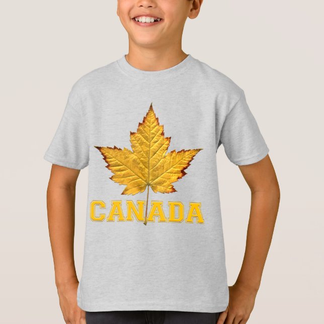 T-shirt Canada Unisex Varsity Canada Shirts pour e (Devant)