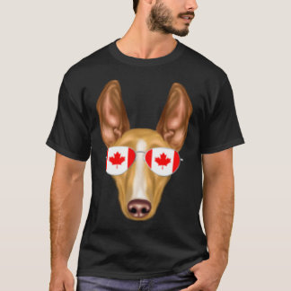 T-shirt Canadian Flag Cirnechi dellu2019Etna Dog Canada Po