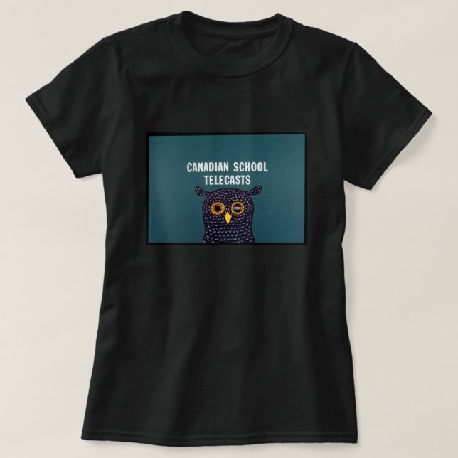 T-shirt Canadian School Telecasts (années 1984) (Design devant)