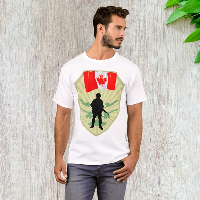 T-shirt Canadian Soldier (Créateur téléchargé)