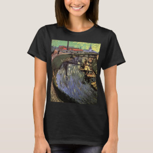 T-shirt Canal avec femmes Laver par Vincent van Gogh