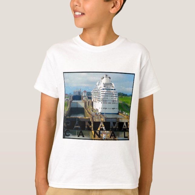 T-shirt Canal de Panama (Devant)