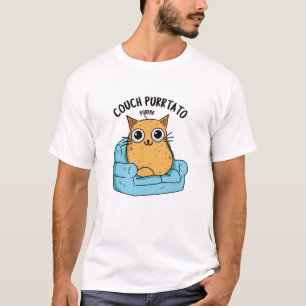T-shirt Canapé Purtato Funny Pun de pommes de terre