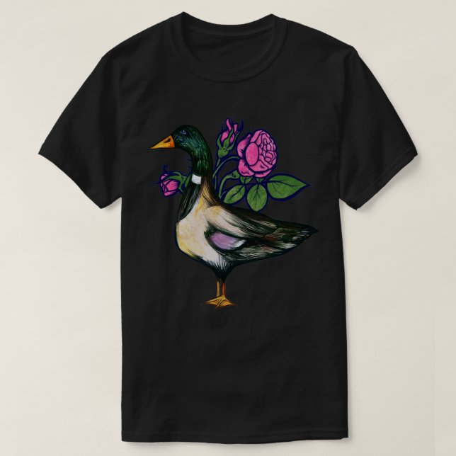 T-shirt Canard à collier1 (Design devant)