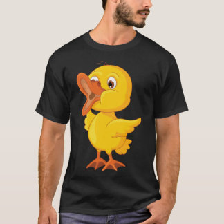 T-shirt canard amoureux des animaux canine