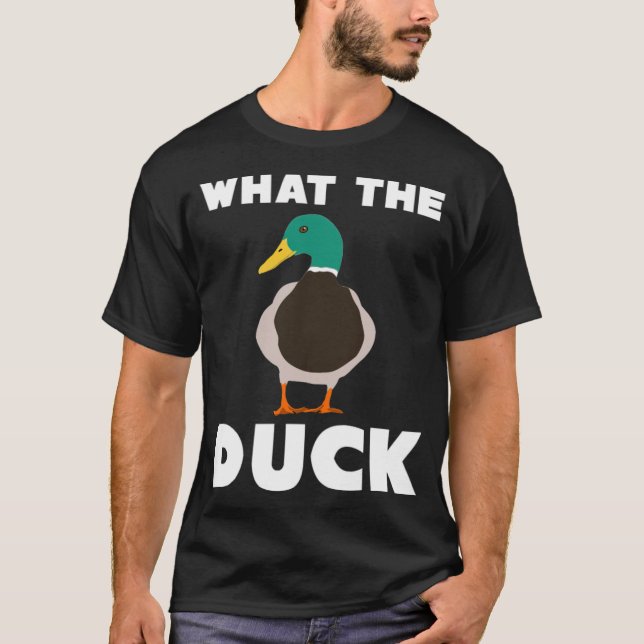 T-shirt Canard automne (Devant)