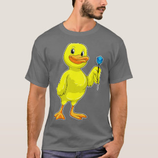 T-shirt Canard aux fléchettes avec tarte