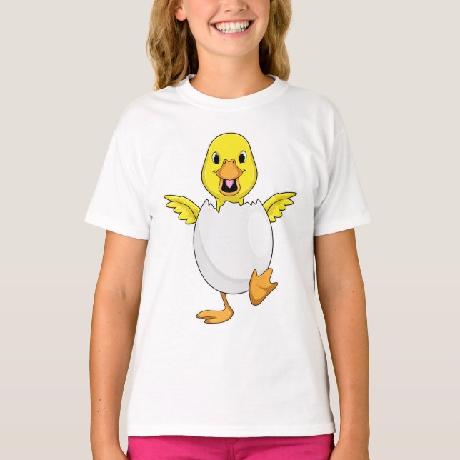 T-shirt Canard avec oeuf (Devant)