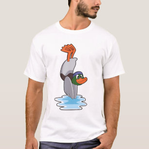 T-shirt Canard avec stand dans l'eau.PNG