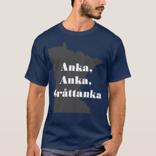 T-shirt Canard, canard, canard gris