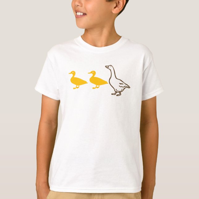 T-shirt Canard, canard, OIE (Devant)