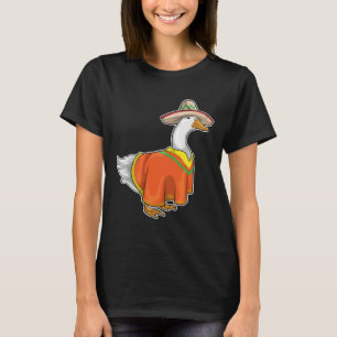 T-shirt Canard casquette mexicain Poncho