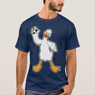 T-shirt Canard comme joueur de handball avec Handball