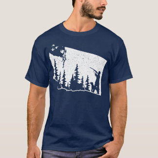 T-shirt Canard de chasse de Washington 1