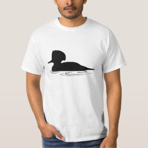 T-shirt Canard de harle en silhouette
