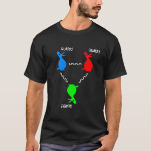 T-shirt Canard de quark de Proton