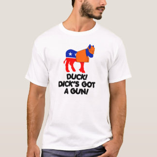 T-shirt Canard ! Dick obtenu une arme à feu !
