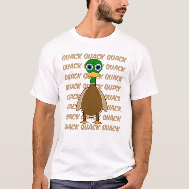 T-shirt canard drôle (Devant)