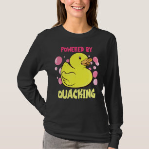 T-shirt Canard En Caoutchouc Canard En Caoutchouc Alimenté