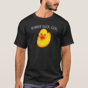 T-shirt Canard En Caoutchouc Pour Filles Enfants Canards E