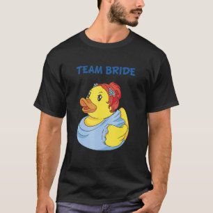 T-shirt Canard en caoutchouc Team Bride Fête de Enterremen