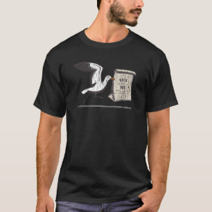 T-shirt Canard, NC Vacances d'été Déjeuner de mouette