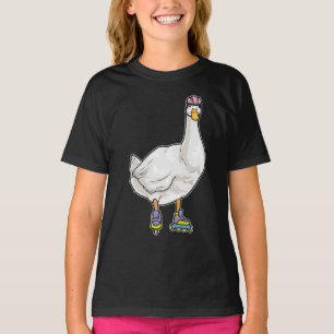 T-shirt Canard Patinage en ligne Patins à rouleaux