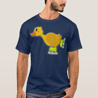 T-shirt Canard Patinage sur glace Patins sur glace Sports