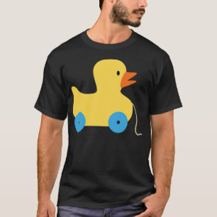 T-shirt canard une femme ne peut pas boxer