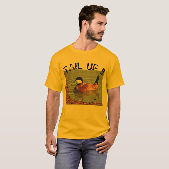 T-shirt Canard vermeil (Devant entier)