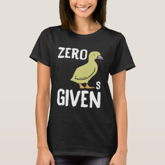 T-shirt Canard Zéro Canard Donné