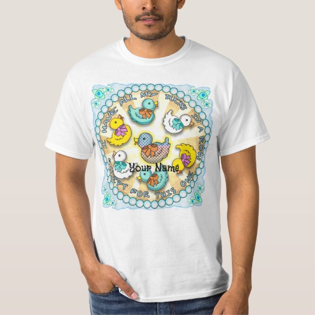 T-shirt Canards En Rangée (Devant)