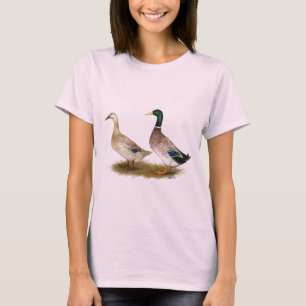 T-shirt Canards :  Harlequin argenté de Gallois