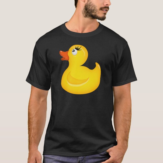T-shirt Canards jaunes en caoutchouc (Devant)