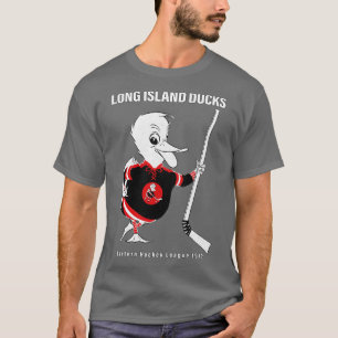 T-shirt Canards Long Island Défaits Hockey EHL 1972