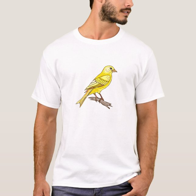T-shirt Canari carboné (Devant)