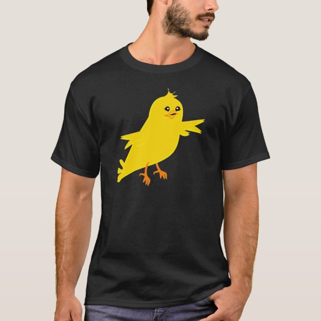 T-shirt Canari jaune (Devant)