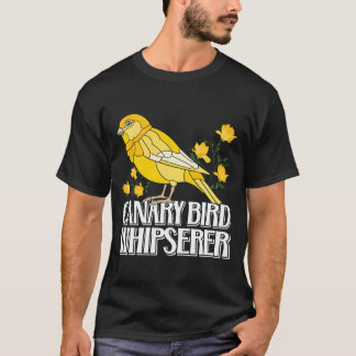 T-shirt Canaries Whisperer Canary Bird Whisperer famille f